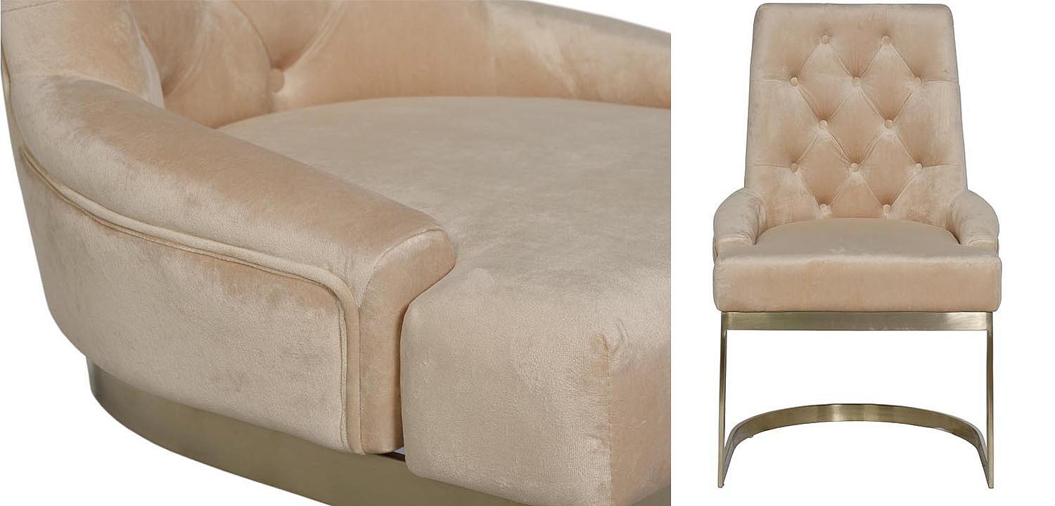 Стул Famos Chair beige Стул Famos Chair beige - Loft-Concept в Липецке
