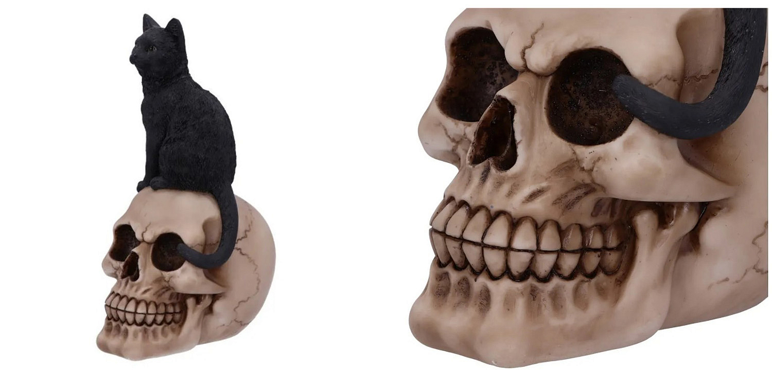 Статуэтка Skull Black Cat Статуэтка Skull Black Cat - Loft-Concept в Липецке