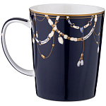 Кружка из фарфора синяя с изображением лошади 400 мл Porcelain Horse Set варинант исполнения - 1 | Loft Concept в Липецке