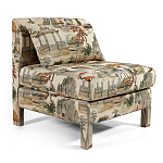 Кресло Lhasa с рисунком шинуазри  варинант исполнения - 9 | Loft Concept в Липецке