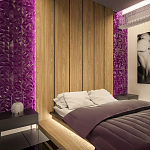 Гипсовая 3D панель с принтографией PM-45 варинант исполнения - 2 | Loft Concept в Липецке