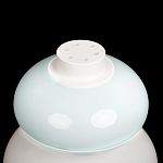 Настольная лампа из стеклянных сфер в пастельных тонах Высота 40 см Pastel Lunaria варинант исполнения - 5 | Loft Concept в Липецке