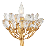 Люстра золотая в виде растения Golden Flower Glade варинант исполнения - 2 | Loft Concept в Липецке