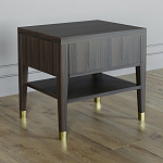 Прикроватная тумбочка с ящиком Elsa Dreams Walnut варинант исполнения - 4 | Loft Concept в Липецке