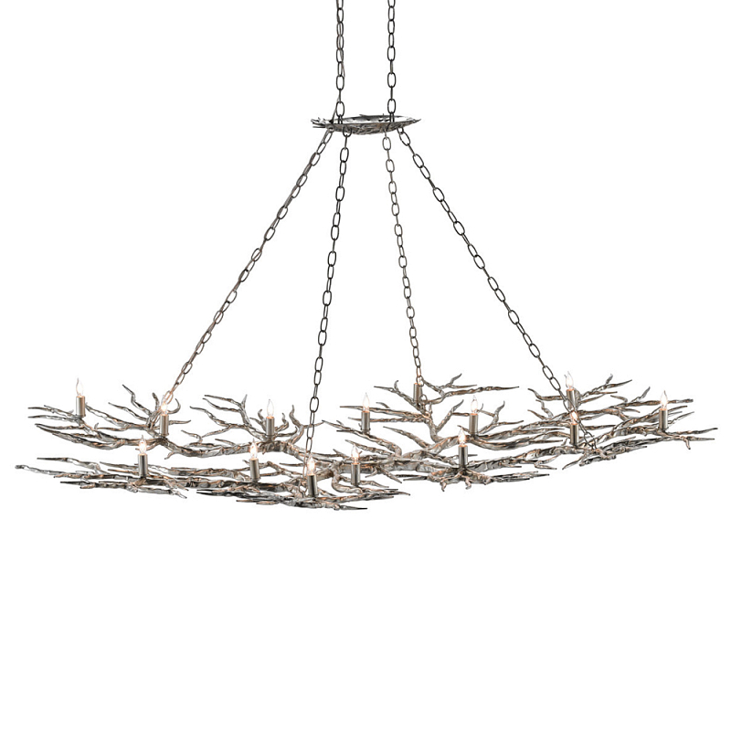 Люстра в виде веток Branched Tree Chandeliers Silver Серебряный Люстра в виде веток Branched Tree Chandeliers Silver Серебряный в Липецке | Loft Concept