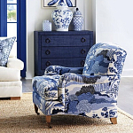 Ткань Blue landscape синий пейзах T3-89 варинант исполнения - 4 | Loft Concept в Липецке