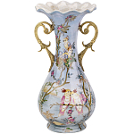 Ваза фарфоровая с попугаями Gaya варинант исполнения - 1 | Loft Concept в Липецке