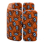 Акцентный Двухместный Диван Leela Оранжевый Орнамент варинант исполнения - 4 | Loft Concept в Липецке