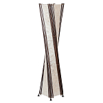 Торшер из перламутра на металлическом каркасе Indonesian Wave варинант исполнения - 2 | Loft Concept в Липецке