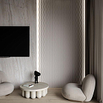 Гипсовая 3D Панель M-16 варинант исполнения - 1 | Loft Concept в Липецке