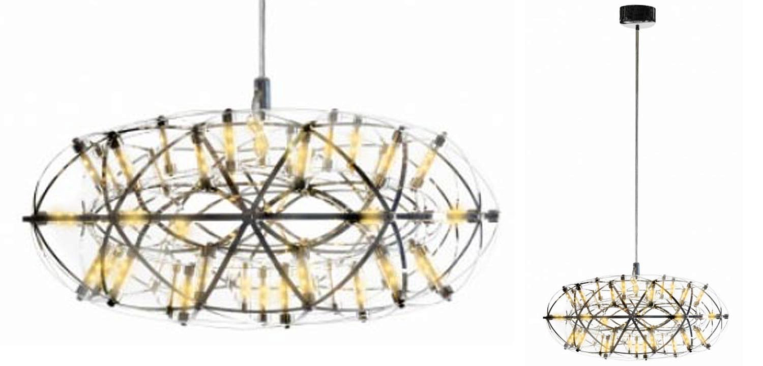 Люстра Moooi 3D Sphere Oval Yellow lamp S Люстра Moooi 3D Sphere Oval Yellow lamp S - Loft-Concept в Липецке