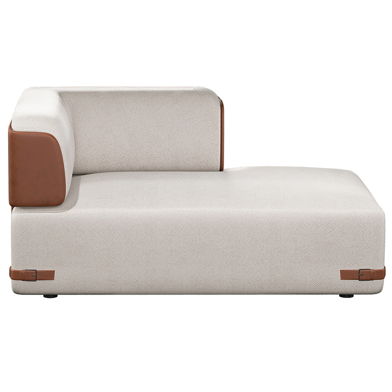 Кушетка Richmond  Молочный Коричневый в Липецке | Loft Concept 