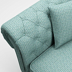 Мебельная ткань Шенилл бирюзовый цвет 142 см T4-61 варинант исполнения - 10 | Loft Concept в Липецке