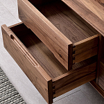 Тумба под телевизориз массива дерева TV Stand made of Walnut Wood варинант исполнения - 7 | Loft Concept в Липецке