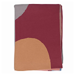 Плед из хлопка с абстрактным принтом Elysian Flow Ember варинант исполнения - 5 | Loft Concept в Липецке