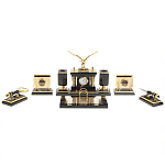 Настольный письменный набор из яшмы и долерита в подарочной упаковке Manager Organizer варинант исполнения - 3 | Loft Concept в Липецке