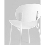 Стул Edie пластик белый варинант исполнения - 3 | Loft Concept в Липецке