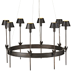 Люстра круглая со светодиодными лампами Innovation варинант исполнения - 3 | Loft Concept в Липецке