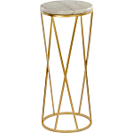 Столик дизайнерский Beige marble варинант исполнения - 1 | Loft Concept в Липецке