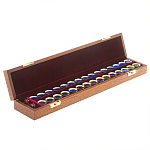 Нарды настольные из натурального камня лазурит и долерит Backgammon from Stone варинант исполнения - 9 | Loft Concept в Липецке