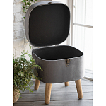 Пуф Leather with a snap варинант исполнения - 3 | Loft Concept в Липецке