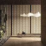 Гипсовая 3D Панель OCTOPUS варинант исполнения - 1 | Loft Concept в Липецке