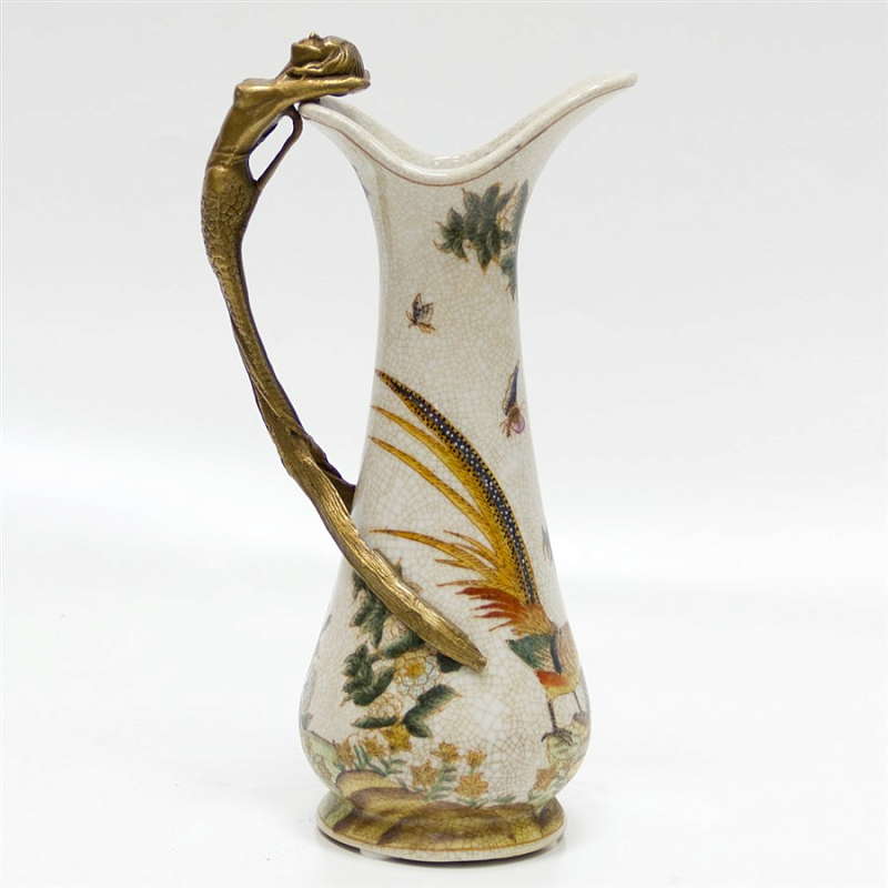 Кувшин Long Tail Bird Мульти Бронза в Липецке | Loft Concept 