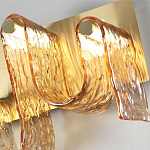 Бра волнистой формы из фактурного стекла Big Wave варинант исполнения - 8 | Loft Concept в Липецке