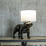 Настольная лампа COLLECTION OF DOGS с абажуром Бульдог варинант исполнения - 3 | Loft Concept в Липецке