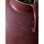 Ваза бордовая с 2-мя фактурными ручками Vase Burgundy Glaze варинант исполнения - 4 | Loft Concept в Липецке