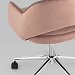 Кресло для компьютерного стола Veloury Pink варинант исполнения - 8 | Loft Concept в Липецке