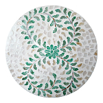 Столик с инкрустацией с перламутровым узором Eight варинант исполнения - 2 | Loft Concept в Липецке