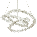 Фигурная люстра украшенная кристаллами из хрусталя Gilbertine Crystals Twisted Chandelier варинант исполнения - 1 | Loft Concept в Липецке