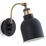 Бра с черным плафоном из металла Roomsy варинант исполнения - 1 | Loft Concept в Липецке