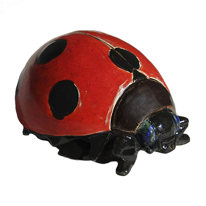 Статуэтка Red Ladybug Красный Черный Статуэтка Red Ladybug Красный Черный в Липецке | Loft Concept