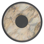 Бра круглое светодиодное с черной рамкой Stone Circle варинант исполнения - 1 | Loft Concept в Липецке