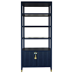 Стеллаж со стеклянными полками Elsa Dreams Blue варинант исполнения - 9 | Loft Concept в Липецке