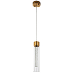 Подвесной светильник золото Sparkling Bubbles Tube Gold Hanging Lamp варинант исполнения - 2 | Loft Concept в Липецке