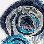 Текстильный Арт-объект ручной работы Galaxy варинант исполнения - 2 | Loft Concept в Липецке