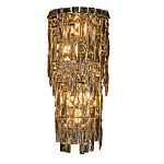 Бра с каскадом из прозрачного хрусталя и корпусом золотого цвета Constant Sparks варинант исполнения - 7 | Loft Concept в Липецке