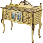 Комод деревянный Illustration of flowers варинант исполнения - 4 | Loft Concept в Липецке