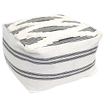 Пуф  Black and White Stripe варинант исполнения - 1 | Loft Concept в Липецке