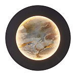 Бра в форме диска черного цвета Borders of Black варинант исполнения - 1 | Loft Concept в Липецке