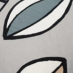 Чехол на подушку с рисунком и вышивкой Aurora Allure Drift варинант исполнения - 2 | Loft Concept в Липецке