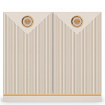 Комод с фактурными дверцами Satin Furniture варинант исполнения - 4 | Loft Concept в Липецке