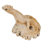 Статуэтка из дерева ящерица Animals of the World варинант исполнения - 4 | Loft Concept в Липецке