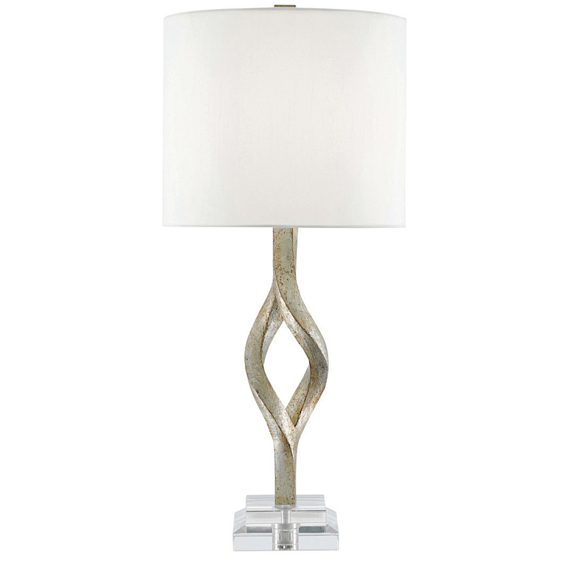 Настольная лампа с фигурным состаренным основанием Flooding with Light ivory ( слоновая кость ) Серебряный Прозрачный Настольная лампа с фигурным состаренным основанием Flooding with Light ivory ( слоновая кость ) Серебряный Прозрачный в Липецке | Loft Concept
