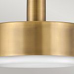 Подвесной светильник цилиндрический с белым плафоном Hinkley варинант исполнения - 10 | Loft Concept в Липецке