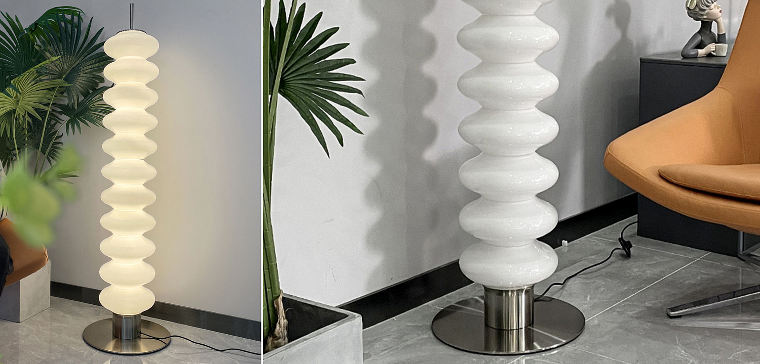 Торшер Fidelia Long crystal glass Торшер Fidelia Long crystal glass - Loft-Concept в Липецке