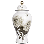 Декоративная ваза с крышкой Flowers in Pots варинант исполнения - 1 | Loft Concept в Липецке